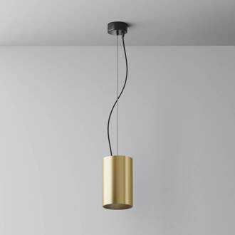 LED hanglamp Efir, goud mat, Ø 10,5cm, 33W, 38° goud mat, zwart