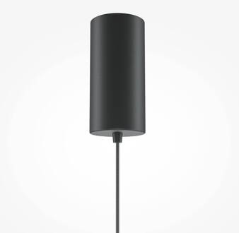 LED hanglamp El, Ø 35 cm, zwart, aluminium