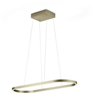 LED hanglamp Elin, brons, gebarenbediening