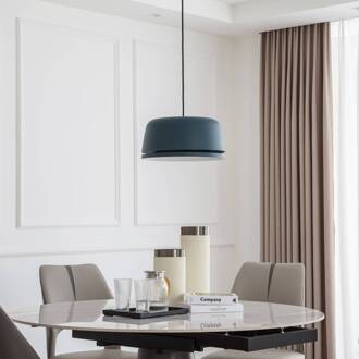 LED hanglamp Faelinor, blauw, aluminium, Ø 35 cm