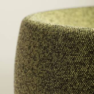 LED hanglamp Gong, groen, 2.700 K, Ø 61,2 cm, stof