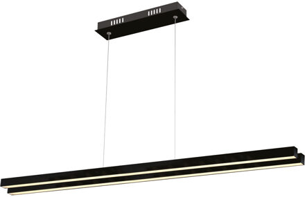 LED Hanglamp - Hangverlichting - Mater - 35W - Natuurlijk Wit 4000K - Zwart Aluminium