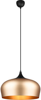 LED Hanglamp - Hangverlichting - Trion Christa - E27 Fitting - Rond - Mat Goud - Aluminium - Ø450mm Goudkleurig