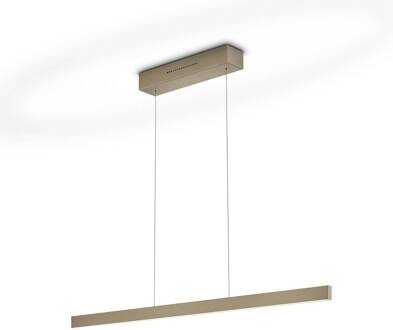 LED hanglamp Linda-92 brons 2.200-3.000 K brons, gesatineerd wit