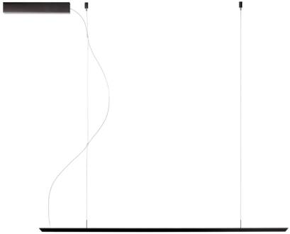 LED hanglamp Lineal, zwart, lengte 110 cm