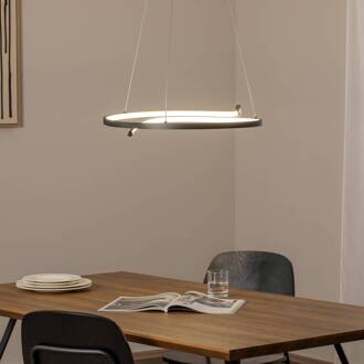 LED hanglamp Lorenzo, metaal, zwart, 4.000 K