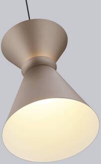 LED hanglamp LUK, bruin, 1-lamp, dimbaar lichtbruin