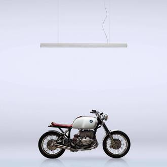 LED hanglamp Materica balk 150 cm beton betongrijs