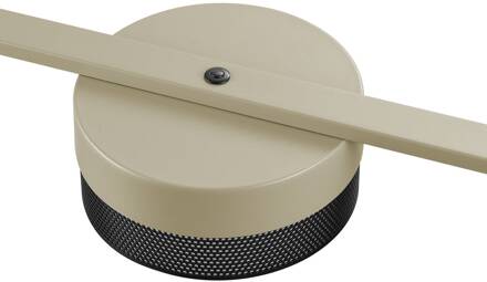 LED hanglamp Mesh 3-lamps dimmer, zand/zwart zand, zwart