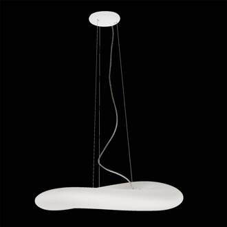 LED hanglamp Mr. Magoo DALI 115 cm wit, zilvergrijs