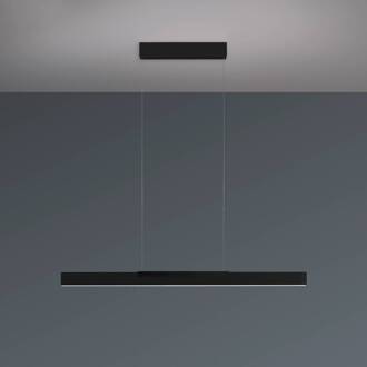 LED hanglamp Nano 2.0, lengte 100 cm, zwart, metaal