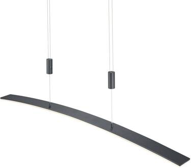LED hanglamp New Loire, antraciet antraciet geanodiseerd