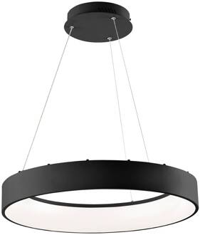 LED hanglamp Noah, zwart, Ø 60 cm, metaal, CCT
