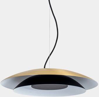 LED hanglamp Noway Big decentraal, goud mat, CCT goudmat