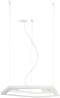 LED hanglamp Nura 1, wit, 40W