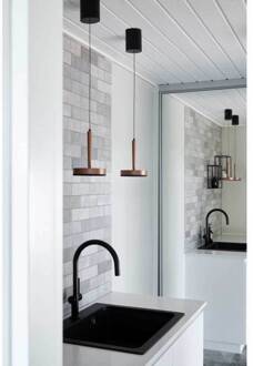 LED hanglamp Nyx P1, brons, aluminium