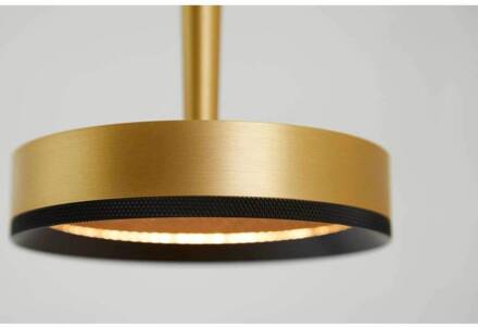 LED hanglamp Nyx P1, messing, aluminium