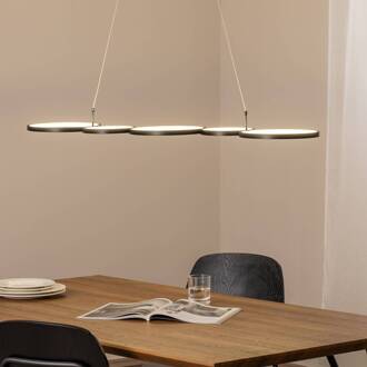 LED hanglamp Olympia, metaal, zwart, 4.000 K