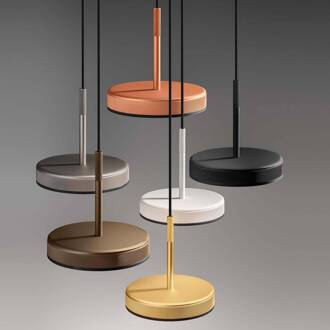 LED hanglamp OVERFLY, goud, Ø 15 cm, metaal, 927 dimbaar