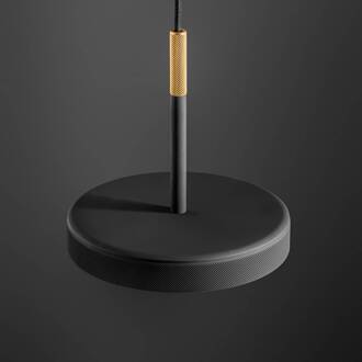 LED hanglamp OVERFLY, zwart Ø 15 cm, metaal 927 dimbaar