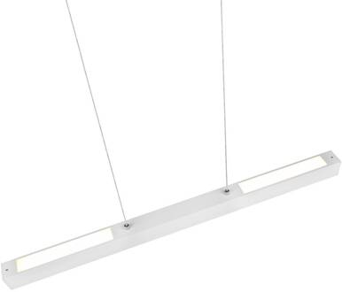 LED hanglamp Paros DUOline, balken, mat wit