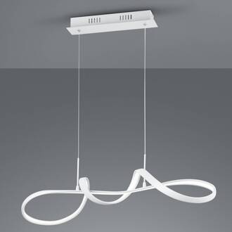LED hanglamp Perugia met switch-dimmer, wit