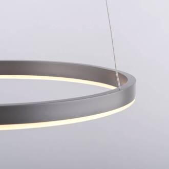 LED hanglamp Ritus, Ø 39,3cm, aluminium