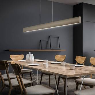 LED hanglamp Runa, brons, lengte 92 cm