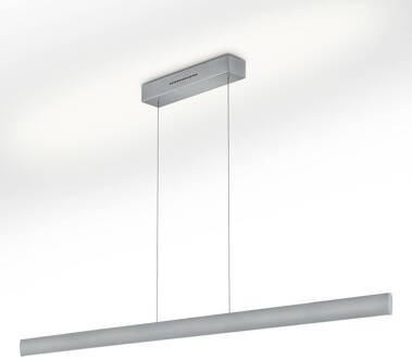 LED hanglamp Runa, nikkel, lengte 152 cm mat nikkel