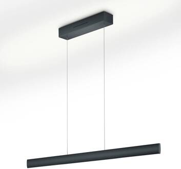 LED hanglamp Runa, zwart, lengte 92 cm mat zwart