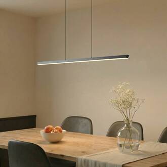 LED hanglamp Solvar, 117 cm, zwart, CCT, dimbaar