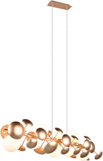 LED Hanglamp - Trio Select Bubble - 10 Lichpunten - G9-fitting - Hoogte Aanpasbaar - IP20 - Goud - Metaal