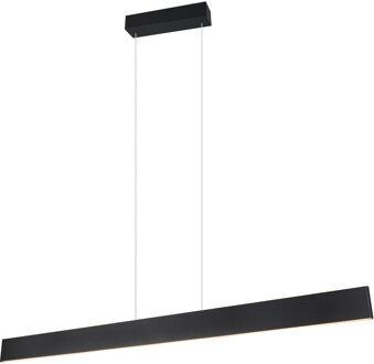 LED Hanglamp - Trion Hala - 35W - Aanpasbare Kleur - Aanraakschakelaar - IP20 - Rechthoek - Mat Zwart - Metaal Helder/Koud wit;Warm wit;Natuurlijk wit