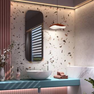 LED hanglamp Valentina S24, terracotta/wit terracotta, wit