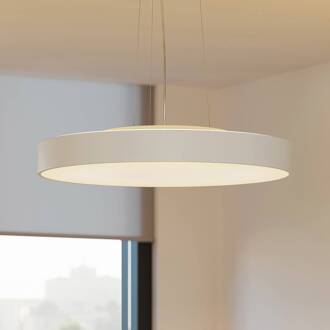 LED hanglamp Vanida, wit, Ø 60 cm, omhoog/omlaag
