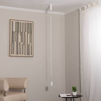 LED hanglamp VERTIC, wit, metaal, 19 W, 3.000 K