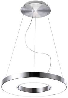 LED hanglamp Vivaa ring C 600 DALI 3.000K roestvrij staal, wit