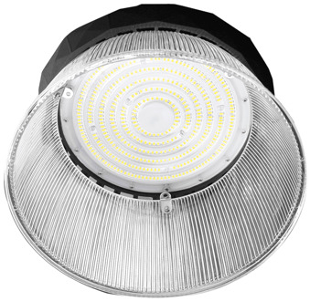 LED High bay 200W IP65 Dimbaar 5700K 190lm/W met reflector Hoftronic™ Powered 5 jaar garantie