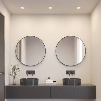 LED inbouwlamp Cadance, wit, 12 cm, set van 3, CCT