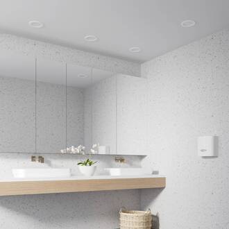 LED inbouwlamp Cadance, wit, 17 cm, set van 3, CCT