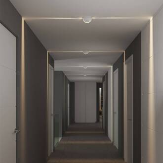 LED inbouwlamp Spectra Recessed, IP54 wit