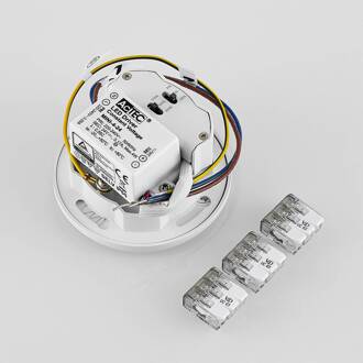 LED inbouwlamp Wand 68 R SIna RD, wit, aluminium, CCT wit / opaal