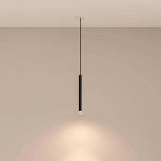 LED inbouwpendel Kaars, zwart, 1-lamp, aluminium