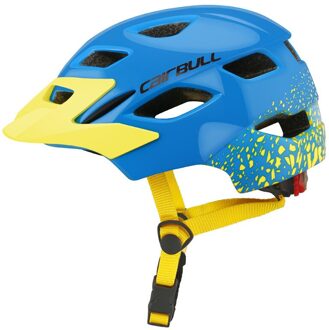 Led Joytrack Baanbrekende Kids Loopfiets Helm Kind Wervelwinden Fiets Veiligheid Helm Racefiets Fietshelm lucht blauw