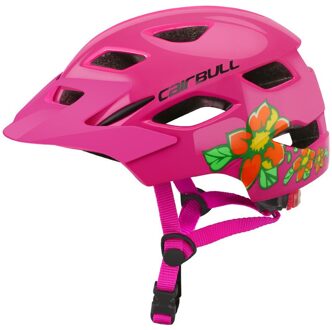 Led Joytrack Baanbrekende Kids Loopfiets Helm Kind Wervelwinden Fiets Veiligheid Helm Racefiets Fietshelm roze