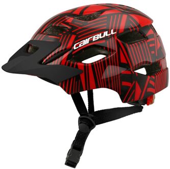 Led Joytrack Baanbrekende Kids Loopfiets Helm Kind Wervelwinden Fiets Veiligheid Helm Racefiets Fietshelm zwart rood