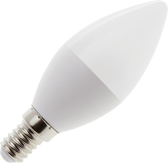 | LED Kaarslamp | Kleine fitting E14 | 3W (vervangt 25W)