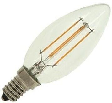 | LED Kaarslamp | Kleine fitting E14 | 4W (vervangt 46W) Helder