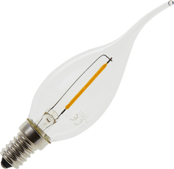 | LED Kaarslamp Tip | E14 | 1W (vervangt 10W)