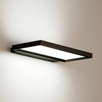 LED-kantoor-wandlamp Rick, zwart. universeel wit zwart, wit